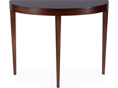 Butler Ingrid Demilune Wood Antique Cherry Console Table BT5700011