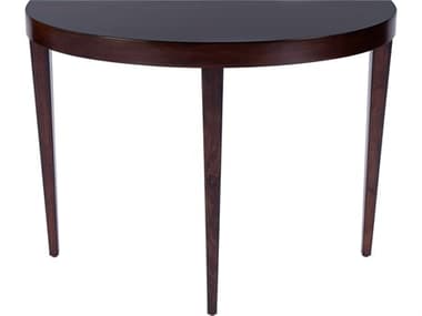 Butler Ingrid Demilune Wood Traditional Burl Console Table BT5700024