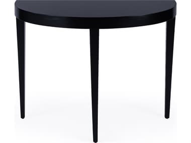 Butler Ingrid Demilune Wood Black Licorice Console Table BT5700111