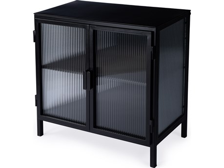 Butler Hoxton Black Metal Accent Cabinet BT5704025