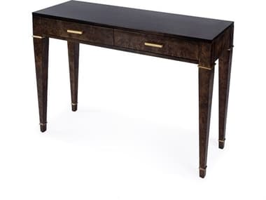 Butler Kai Rectangular Wood Dark Burl Console Table BT5714446
