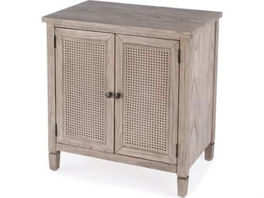Butler Flagstaff Desert Sand Natural Mindi Wood Accent Cabinet BT5725449