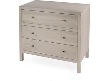 Butler Nora 3-Drawers Beige Acacia Wood Dresser BT5731450