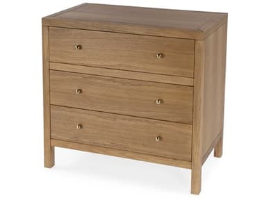 Butler Nora 3-Drawers Oak Wood Dresser BT5731452