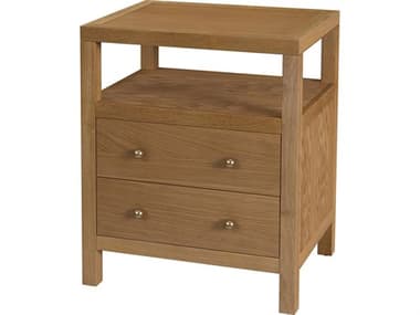 Butler Nora 2-Drawers Oak Wood Nightstand BT5734452