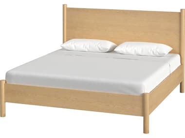 Butler Lennon Light Natural Wood Mahogany King Platform Bed BT5764473