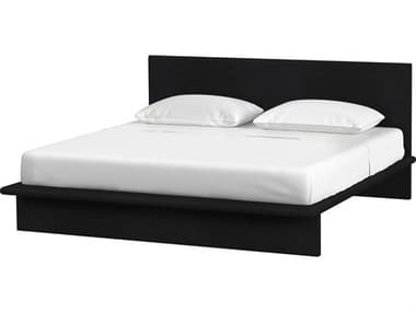 Butler Halmstad Black Mindi Wood King Platform Bed BT5769498