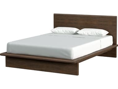 Butler Halmstad Walnut Brown Mindi Wood Queen Platform Bed BT5770188
