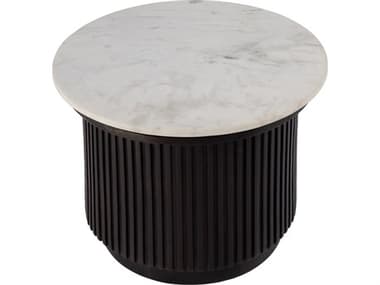 Butler Georgia Round Marble And Metal End Table BT5823389