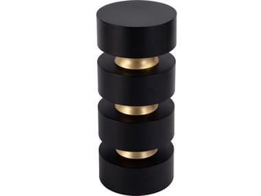 Butler Zola Round Metal Black End Table BT5838295