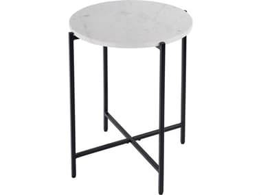 Butler Mirabell Round Marble Mother Of Pearl End Table BT5880389