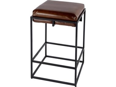 Butler Eldridge Brown Leather Counter Stool BT5885344