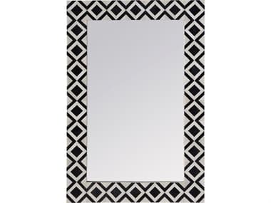Butler Verona Black Bone Rectangular Wall Mirror BT5896318