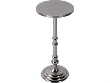 Butler Garland Round Metal Nickel Plated End Table BT5927220