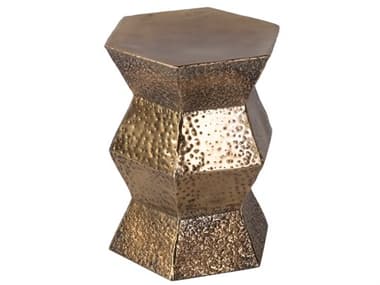 Butler Renzo Hexagon Metal Copper End Table BT5933085