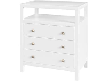 Butler Nora 3-Drawers Acacia Wood Nightstand BT5941304