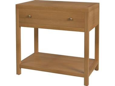Butler Nora 1-Drawer Acacia Wood Nightstand BT5943452