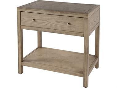 Butler Nora 1-Drawer Natural Acacia Wood Nightstand BT5943492