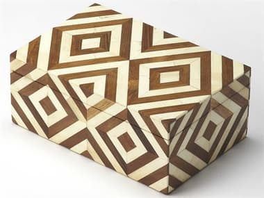 Butler Maya Wood & Bone Inlay Storage Box BT6116338