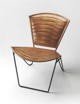 Butler Felix Brown Leather Accent Chair BT6167344