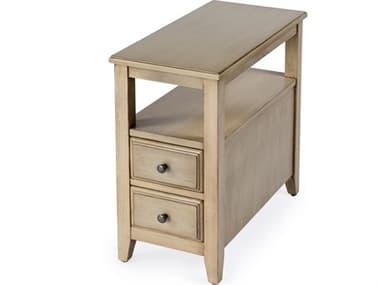 Butler Marcus Rectangular Wood Antique Beige End Table BT6191424