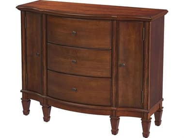 Butler Sheffield Antique Cherry Brown Poplar Wood Accent Cabinet BT674011