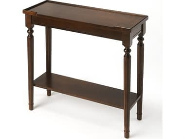 Butler Aubrey Rectangular Wood Cherry Console Table BT7036024