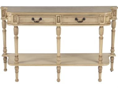 Butler Merrion Rectangular Wood Antique Beige Console Table BT872424