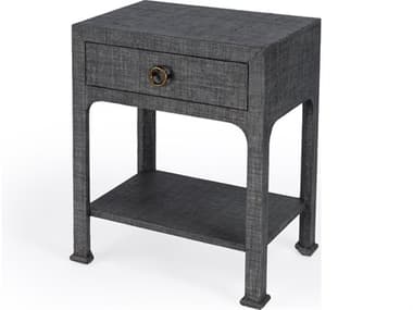 Butler Chatham 1-Drawer Gray Maple Wood Nightstand BT9147420