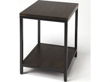 Butler Landry Rectangular Wood Industrial Chic End Table BT9214330