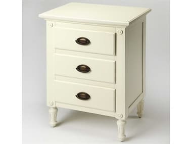 Butler Easterbrook 3-Drawers Mahogany Wood Nightstand BT9352288