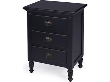 Butler Easterbrook 3-Drawers Mahogany Wood Nightstand BT9352295