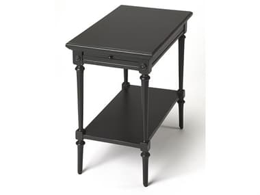 Butler Easterbrook Rectangular Wood Black End Table BT9355295