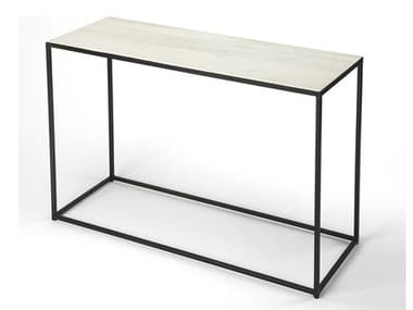 Butler Phinney Rectangular Marble & Metal Console Table BT9387389