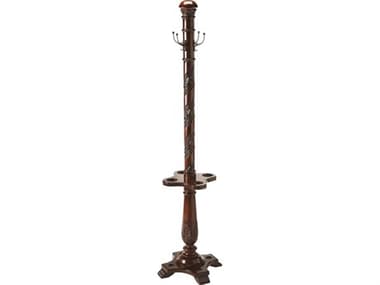 Butler Laird Cherry Coat Rack with Umbrella Holder BT971024