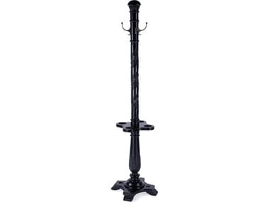 Butler Laird Black Licorice Coat Rack with Umbrella Holder BT971111