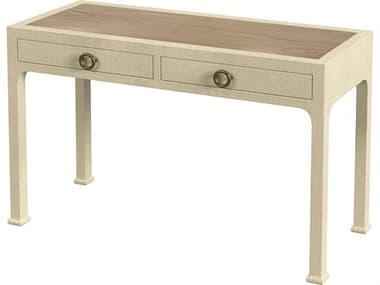 Butler Chatham Natural Raffia Oak Wood Writing Desk BT9746362