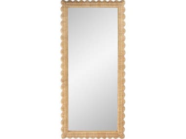 Butler Flora Natural Rattan Rectangular Floor Mirror BT9766404