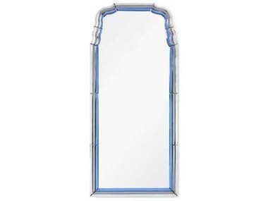 Villa & House Anne Sapphire Blue / Gray 24''W x 53''H Vertical Wall Mirror BUNANE67078