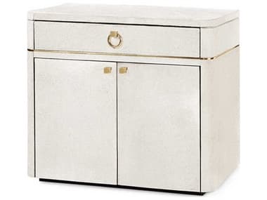 Villa & House 34" Wide Ivory White Accent Chest BUNANR125489