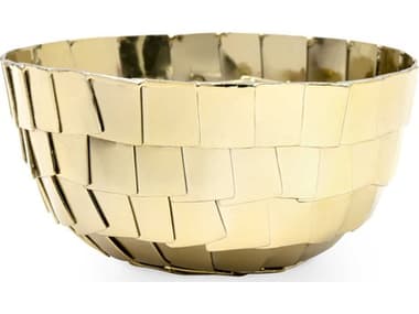 Villa & House Brass Apsis Decorative Bowl BUNASI1923803