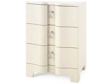 Villa & House 22" Wide 3-Drawers Natural Nightstand BUNBDT13064
