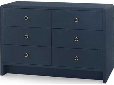 Villa & House Bryant Linen Extra Large 53" Wide 6-Drawers Double Dresser BUNBRY2505198