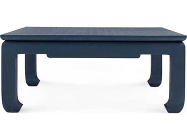 Villa & House Bethany 42" Square Wood Storm Blue Coffee Table BUNBTH310538