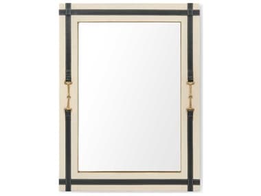 Villa & House Buckley Black Rectangular Wall Mirror BUNBUC67050401