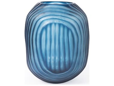 Villa & House Circle Frost Blue Vase BUNCIR7101178