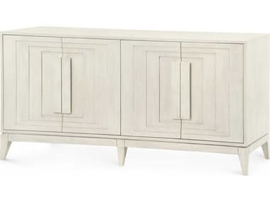 Villa & House 76" Cooper Acacia Wood Sailcloth Sheen Beige Sideboard BUNCOO4509540