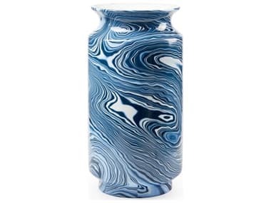 Villa & House Caspian Blue / White Vase BUNCSP710300