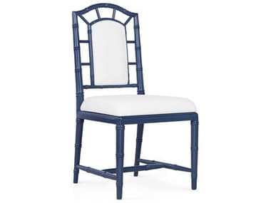 Villa & House Delia 19" Blue Fabric Accent Chair BUNDLA55018