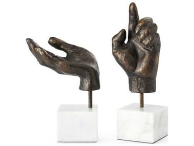 Villa & House Hands Statue Set of 2 BUNHAD700804